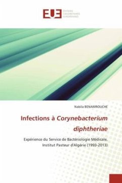 Infections à Corynebacterium diphtheriae - BENAMROUCHE, Nabila