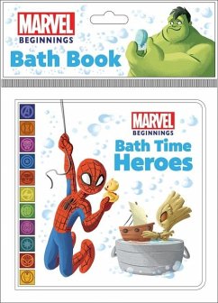 Marvel Beginnings: Bath Time Heroes Bath Book - Pi Kids