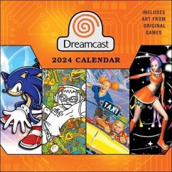 Sega Dreamcast 2024 Wall Calendar - Sega