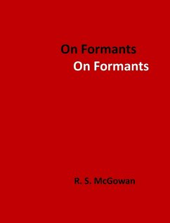 On Formants - McGowan, Richard S