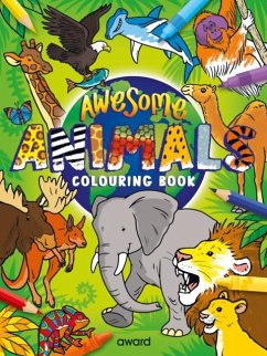 Cover Awesome Animals Colouring Book