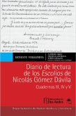 Diario de lectura de los Escolios de Nicolás Gómez Dávila (eBook, PDF)