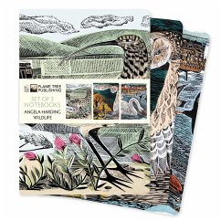 Angela Harding: Wildlife Set of 3 Standard Notebooks - Flame Tree Publishing