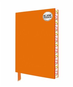 Orange Blank Artisan Notebook (Flame Tree Journals) - Flame Tree Publishing