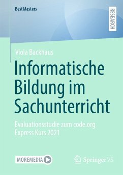 Informatische Bildung im Sachunterricht (eBook, PDF) - Backhaus, Viola