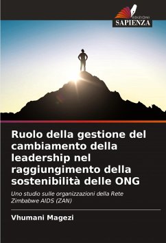 Cover Ruolo della gestione del cambiamento della leadership nel raggiungimento della sostenibilità delle ONG