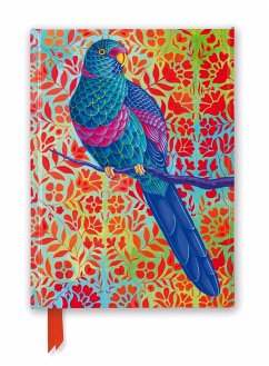 Jane Tattersfield: Blue Parrot (Foiled Journal) - Flame Tree Publishing