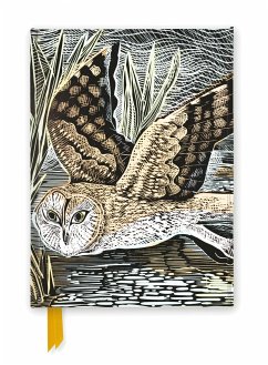 Angela Harding: Marsh Owl (Foiled Journal) - Flame Tree Publishing