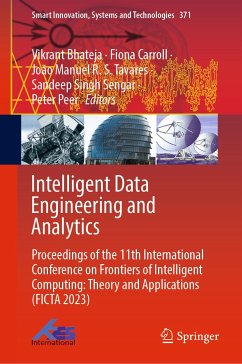 Intelligent Data Engineering and Analytics (eBook, PDF)