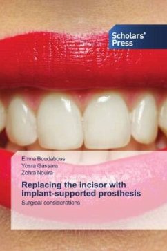 Replacing the incisor with implant-supported prosthesis - Boudabous, Emna;Gassara, Yosra;Nouira, Zohra