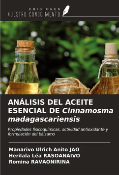 Cover ANÁLISIS DEL ACEITE ESENCIAL DE Cinnamosma madagascariensis