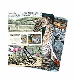 Angela Harding: Wildlife Set of 3 Mini Notebooks - Flame Tree Publishing