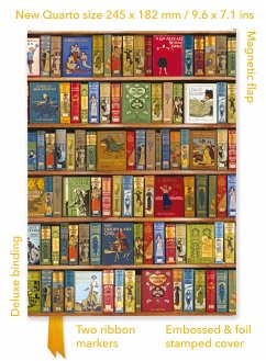 Bodleian Libraries: High Jinks Bookshelves (Foiled Quarto Journal) - Flame Tree Publishing