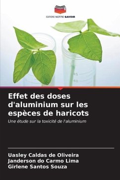 Effet des doses d'aluminium sur les espèces de haricots - Caldas de Oliveira, Uasley;do Carmo Lima, Janderson;Santos Souza, Girlene