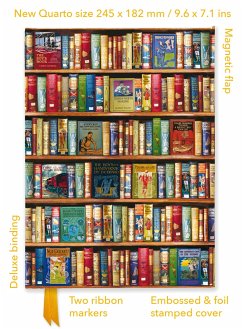 Bodleian Libraries: Hobbies & Pastimes Bookshelves (Foiled Quarto Journal) - Flame Tree Publishing