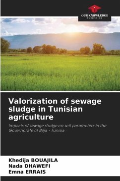 Valorization of sewage sludge in Tunisian agriculture - Bouajila, Khédija;Dhawefi, Nada;Errais, Emna