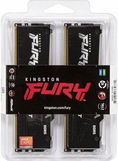 Kingston D5 6000 RGB K2 EX 32GB 2x16GB C36 FURY Beast Black