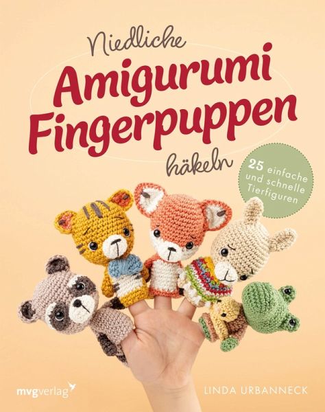 Niedliche Amigurumi-Fingerpuppen häkeln (eBook, ePUB)