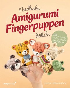 Cover Niedliche Amigurumi-Fingerpuppen häkeln (eBook, PDF)
