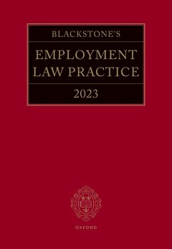 Blackstone's Employment Law Practice 2023 (eBook, ePUB)