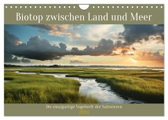 Biotop zwischen Land und Meer (Wandkalender 2024 DIN A4 quer), CALVENDO Monatskalender