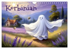 Korbinian, der kleine Geist (Wandkalender 2024 DIN A4 quer), CALVENDO Monatskalender