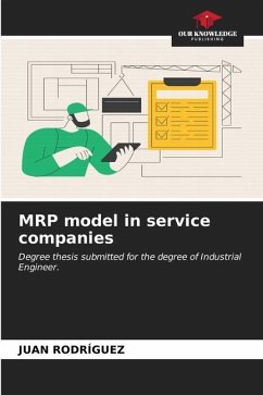 MRP model in service companies - Rodríguez, Juan