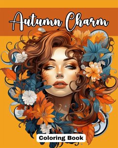 Autumn Charm Coloring Book - Peay, Regina