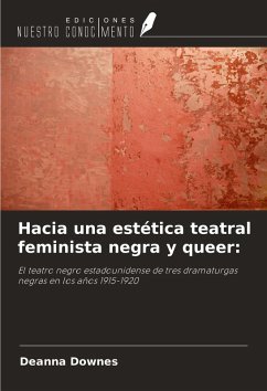 Cover Hacia una estética teatral feminista negra y queer: