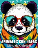 Animales con Gafas Libro de Colorear