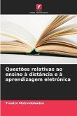 Questões relativas ao ensino à distância e à aprendizagem eletrónica