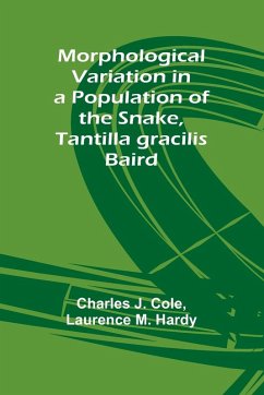 Cover Morphological Variation in a Population of the Snake, Tantilla gracilis Baird
