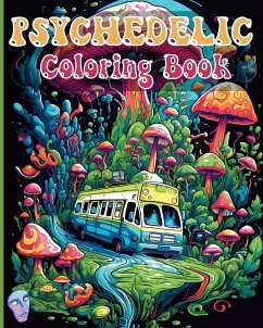 Psychedelic Coloring Book - Adams, Rita Z
