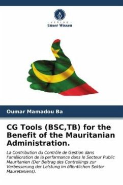 CG Tools (BSC,TB) for the Benefit of the Mauritanian Administration. - Ba, Oumar Mamadou