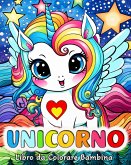 Libro da Colorare Unicorno Bambina