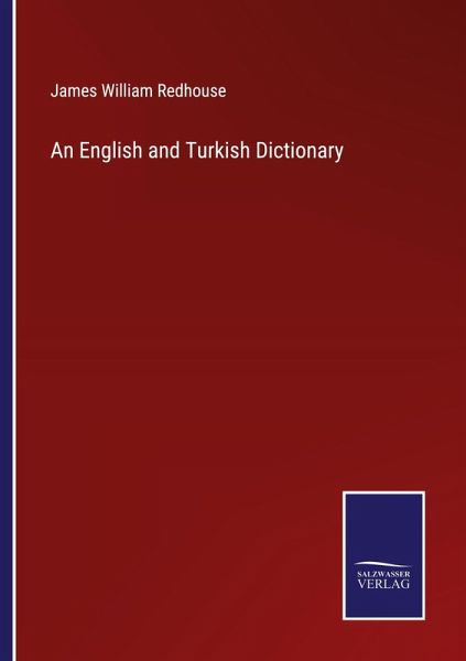 An English and Turkish Dictionary