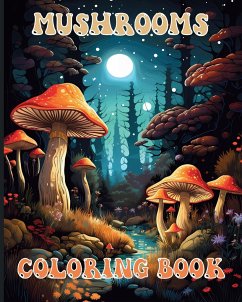 Mushroom Coloring book - Adams, Rita Z.