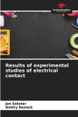 Results of experimental studies of electrical contact