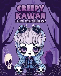 Creepy Kawaii - A Pastel Goth Coloring Book - Tate, Astrid