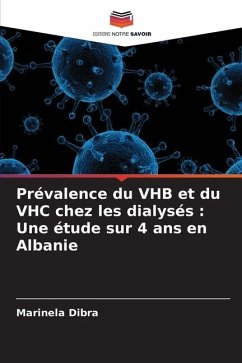 Prévalence du VHB et du VHC chez les dialysés : Une étude sur 4 ans en Albanie - Dibra, Marinela