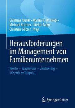 Herausforderungen im Management von Familienunternehmen (eBook, PDF)