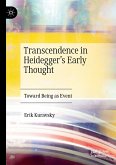 Transcendence in Heidegger&quote;s Early Thought (eBook, PDF)