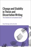 Change and Stability in Thesis and Dissertation Writing (eBook, PDF)