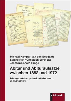 Cover Abitur und Abituraufsätze zwischen 1882 und 1972