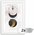 2x1 Goldbuch Rio weiß 20x30 Holz 920245