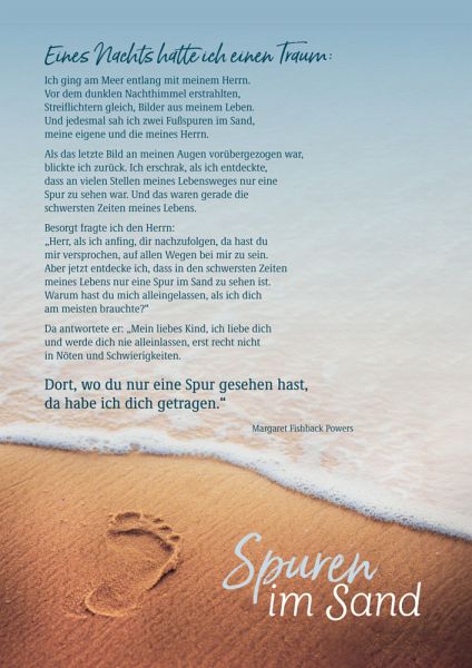 Spuren im Sand Spuren im Sand