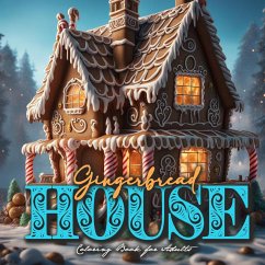 Gingerbread Houses Coloring Book for Adults - Publishing, Monsoon;Grafik, Musterstück
