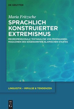 Sprachlich konstruierter Extremismus - Fritzsche, Maria