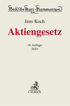 Aktiengesetz - Hüffer, Uwe;Koch, Jens