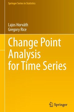 Change Point Analysis for Time Series - Horváth, Lajos;Rice, Gregory